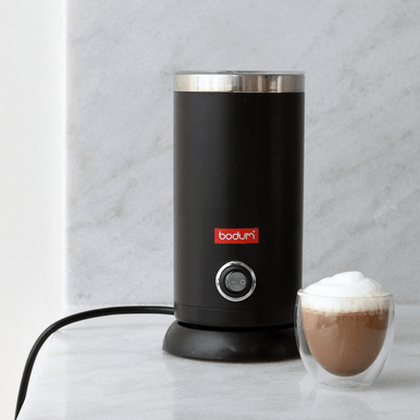 Bodum Bistro Electric Milk Frother - Black - YesWellness.com