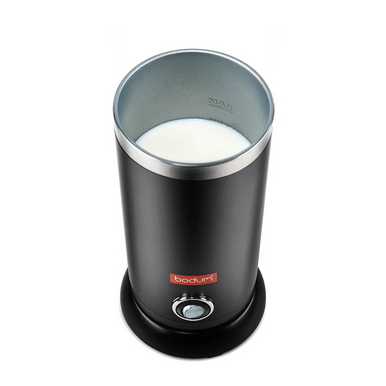 Bodum Bistro Electric Milk Frother - Black - YesWellness.com