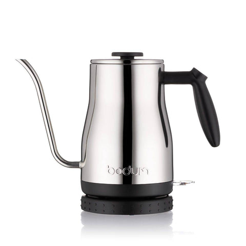 Bodum Bistro Gooseneck Electric Water Kettle - 1L, 34oz - YesWellness.com