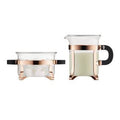 Bodum Chambord Classic Sugar & Creamer Set - Copper - YesWellness.com