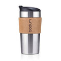 Bodum Stainless Steel Travel Mug - Cork 0.35L, 12oz - YesWellness.com