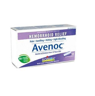 Boiron Avenoc Hemorrhoid Relief - 10 Suppositories - YesWellness.com