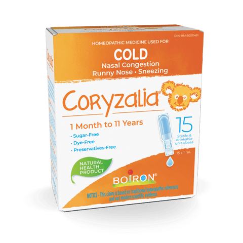 Expires May 2026 Clearance Boiron Children's Coryzalia Cold 15 x 1mL