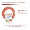 Boiron Homeovox Loss of Voice 60 Chewable Tablets - YesWellness.com