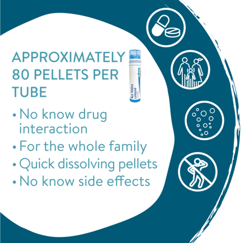 Boiron Nux Vomica Compose Indigestion Relief 3 x 4g Tubes - YesWellness.com
