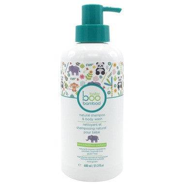 Boo Bamboo Baby Unscented Shampoo & Body Wash 600ml - YesWellness.com