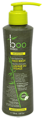 Boo Bamboo Nourishing Skin Balancing Face Wash 150 ml - YesWellness.com