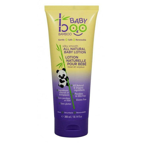 Boo Bamboo Silky Smooth Baby Lotion Unscented 300mL - YesWellness.com