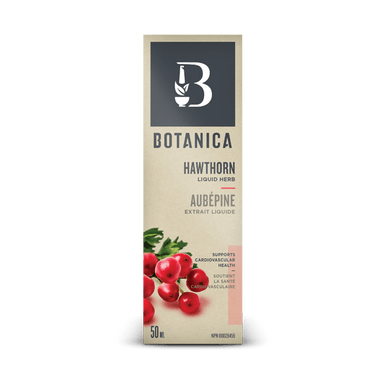 Botanica Hawthorn Liquid Herb 50mL - YesWellness.com