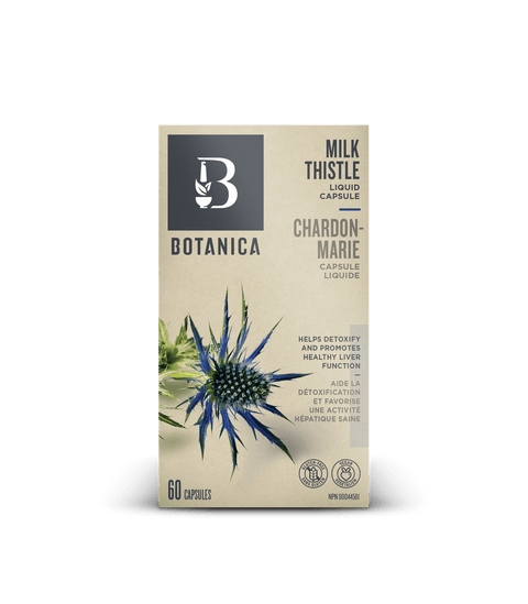 Botanica Milk Thistle Liquid Capsule 60 Capsules - YesWellness.com