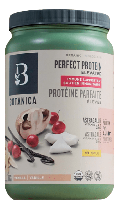 Botanica Perfect Protein Elevated Immune Supporter Vanilla 604 g - YesWellness.com