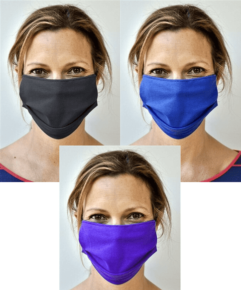 Brave Face Fraser Organic Reusable Face Mask for Adults (Assorted Colours) - YesWellness.com