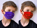 Brave Face Fraser Organic Reusable Face Mask for Kids (Assorted Colours) - YesWellness.com