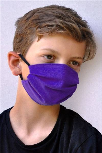 Brave Face Fraser Organic Reusable Face Mask for Kids (Assorted Colours)