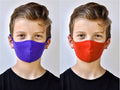 Brave Face Skeena Organic Reusable Face Mask for Kids (Assorted Colours) - YesWellness.com