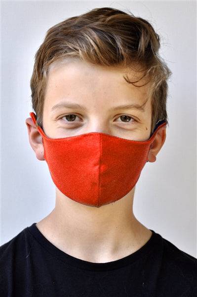 Brave Face Skeena Organic Reusable Face Mask for Kids (Assorted Colours) - YesWellness.com