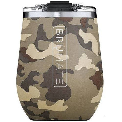 Brumate Uncork'D Wine Tumbler 14oz - Forest Camo - YesWellness.com