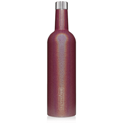 Brumate Winesulator 25oz Triple-Insulated Wine Canteen - Glitter - YesWellness.com