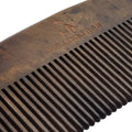 Bulldog Bob Dark Wood Tooth Hair Comb - YesWellness.com