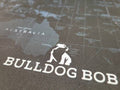 Bulldog Bob World Map Large Gaming Mouse Pad Computer Mouse Mat Non-Slip Rubber Base - YesWellness.com
