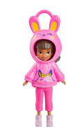 Mattel Polly Pocket Hoodie Style Buddies Mini Fashion Dolls