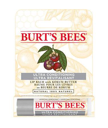Burt's Bees Ultra Conditioning Lip Balm with Kokum Butter - 4.25 Grams - YesWellness.com