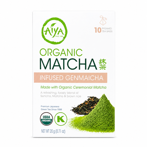 Aiya Organic Matcha 10 Tea Bags