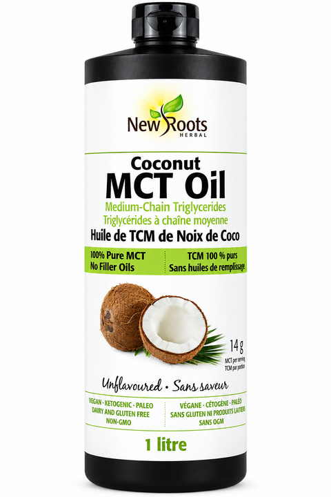 New Roots Herbal Coconut MCT Oil Unflavoured
