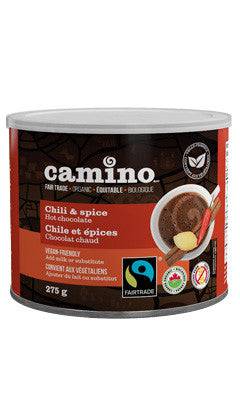 Camino Organic Chili & Spice Hot Chocolate 275g - YesWellness.com