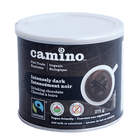 Camino Organic Intensely Dark Drinking Chocolate - Vegan Friendly - 275g - YesWellness.com