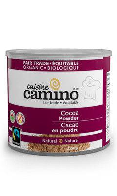 Camino Organic Natural Cocoa Powder 224 grams - YesWellness.com