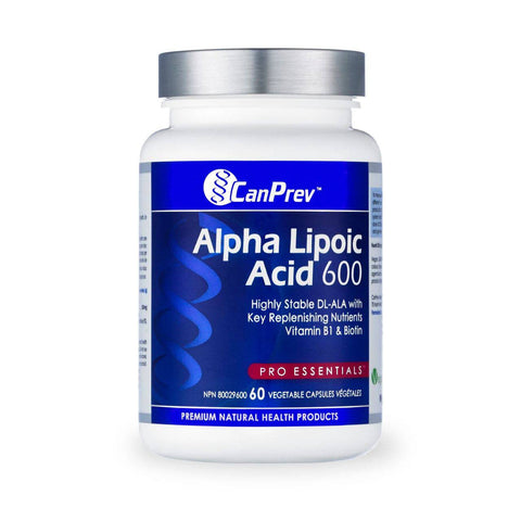 CanPrev Alpha Lipoic Acid 60 veg capsules - YesWellness.com