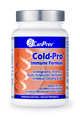 CanPrev Cold-Pro Immune Formula 90 veg capsules - YesWellness.com