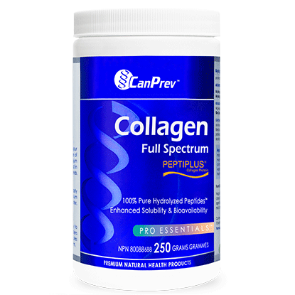 CanPrev Collagen Full Spectrum Peptiplus 2-5kDa 50 Servings 250g - YesWellness.com