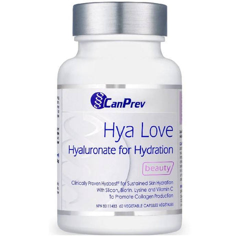CanPrev Hya Love Hyaluronate for Hydration 60 Vegetable Capsules - YesWellness.com