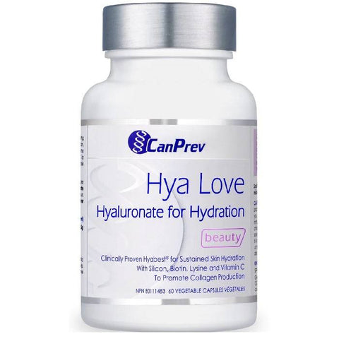 Expires June 2026 Clearance CanPrev Hya Love Hyaluronate for Hydration 60 Vegetable Capsules