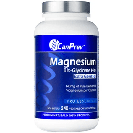 CanPrev Magnesium Bis-Glycinate 140 Mg Extra Gentle - YesWellness.com