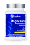 CanPrev Magnesium Bis-Glycinate 50 Chewable Tropical Pineapple-120 Tablets - YesWellness.com