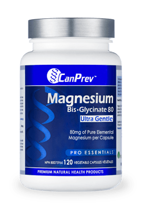 Expires February 2026 Clearance CanPrev Magnesium Bis-Glycinate 80 Mg Ultra Gentle 120 Capsules