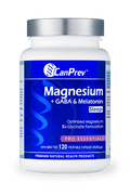 CanPrev Magnesium + GABA & Melatonin for Sleep 120 veg capsules - YesWellness.com