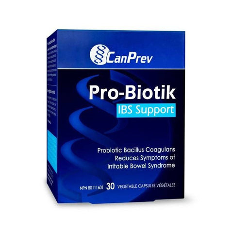 CanPrev Pro-Biotik IBS Support 30 Vegetable Capsules - YesWellness.com