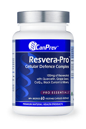 CanPrev Resvera-Pro 60 veg capsules - YesWellness.com