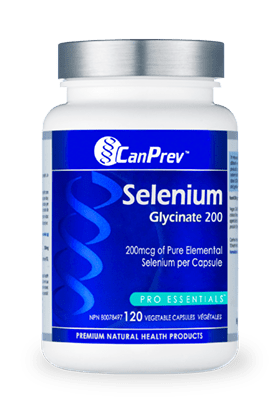CanPrev Selenium Glycinate 200 120 veg capsules - YesWellness.com