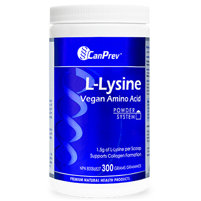 CanPrev Vegan Amino Acid L-Lysine Powder 300g - YesWellness.com