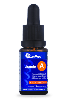 CanPrev Vitamin A Drops (10,000IU/Drop) 15mL - YesWellness.com