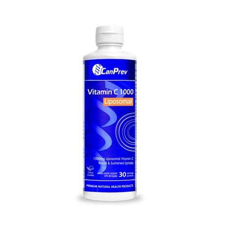 CanPrev Vitamin C 1000 Liposomal 450ml Citrus Vanilla - YesWellness.com
