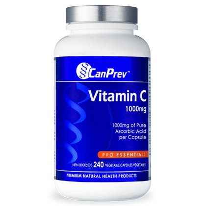 CanPrev Vitamin C 1000mg 240 Veg Caps - YesWellness.com