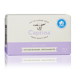 Caprina by Canus Fresh Goat's Milk Soap with Lavender Oil 141g - YesWellness.com
