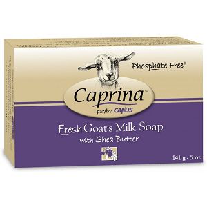 Caprina by Canus Fresh Goat's Milk Soap with Shea Butter 141g - YesWellness.com