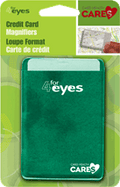 Card Health Cares 4 Eyes Credit Card Magnifier 2 Count - YesWellness.com